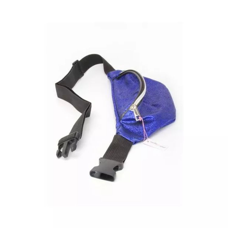 Picture of 7954 / 9549 GLITTER FABRIC BUM BAG 28X12CM